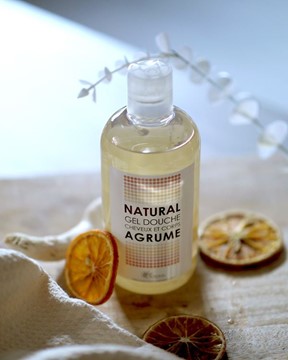 NATURAL GEL DOUCHE AGRUMES 1